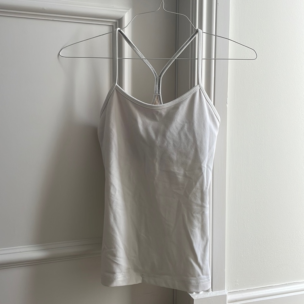 Lululemon Women’s Racerback White Tank Top